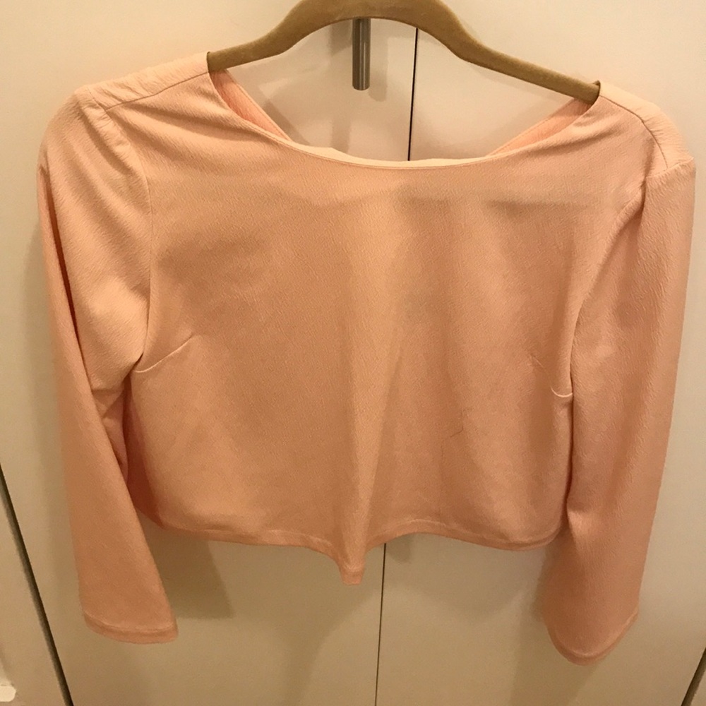 Open back and flowy going out shirt